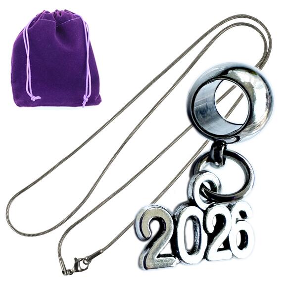 Class of 2026 Grad Necklace - Elegant Senior 2026 Jewelry with Graduation - Picture 1 of 5